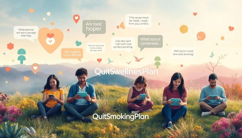 online smoking cessation community