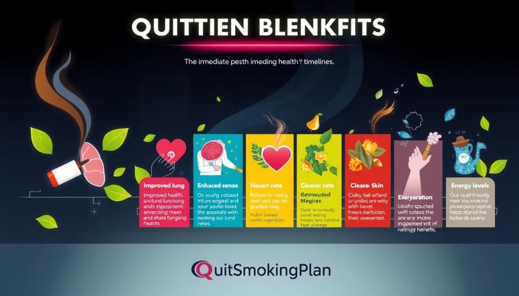 quit smoking benefits timeline