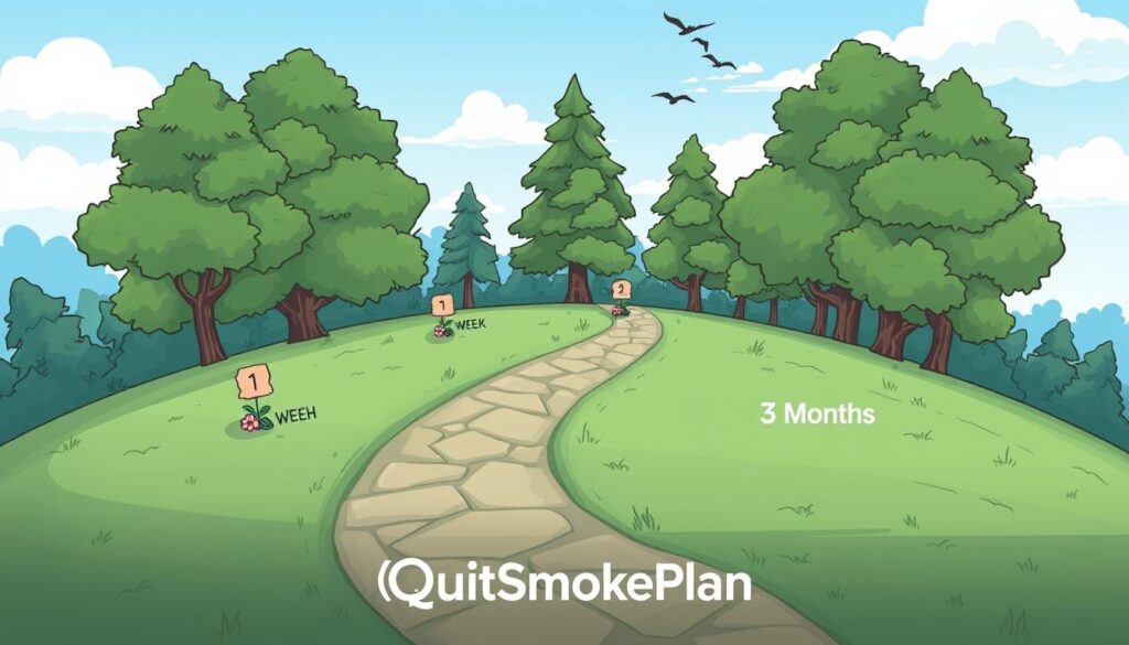 realistic goals for quitting
